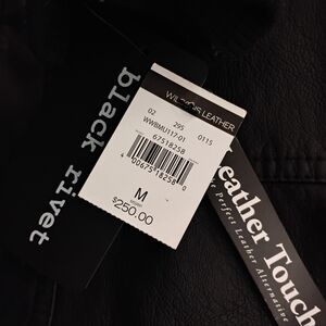 Black Rivet leather jacket